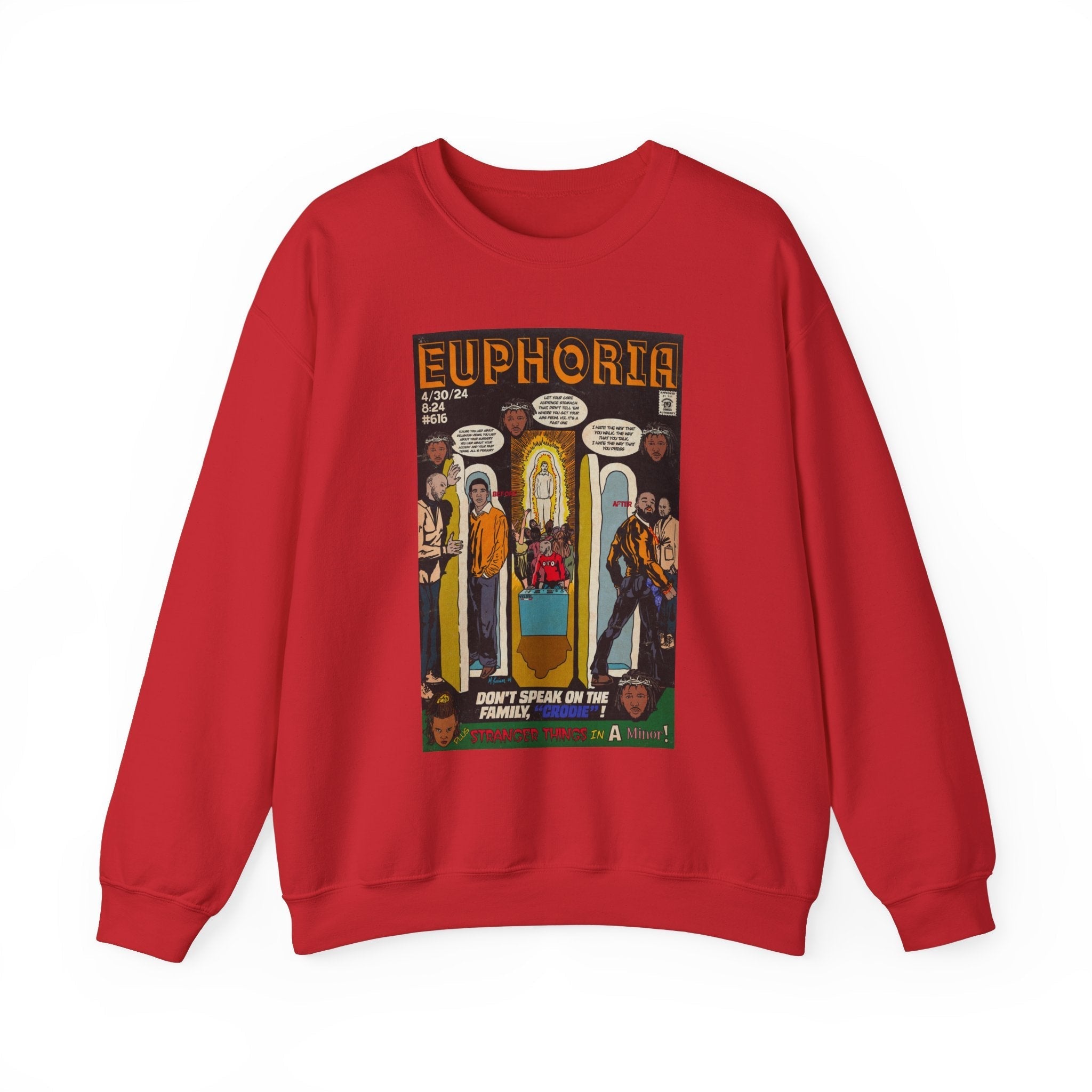 Euphoria - Unisex Heavy BlendÃ¢â€žÂ¢ Crewneck Sweatshirt T-Shirts, Hoodie | CiraTrend.com (Image 2)