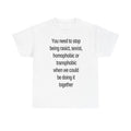 Stop being Tee Hoodie, Sweatshirt | CiraTrend.com (Image 1)