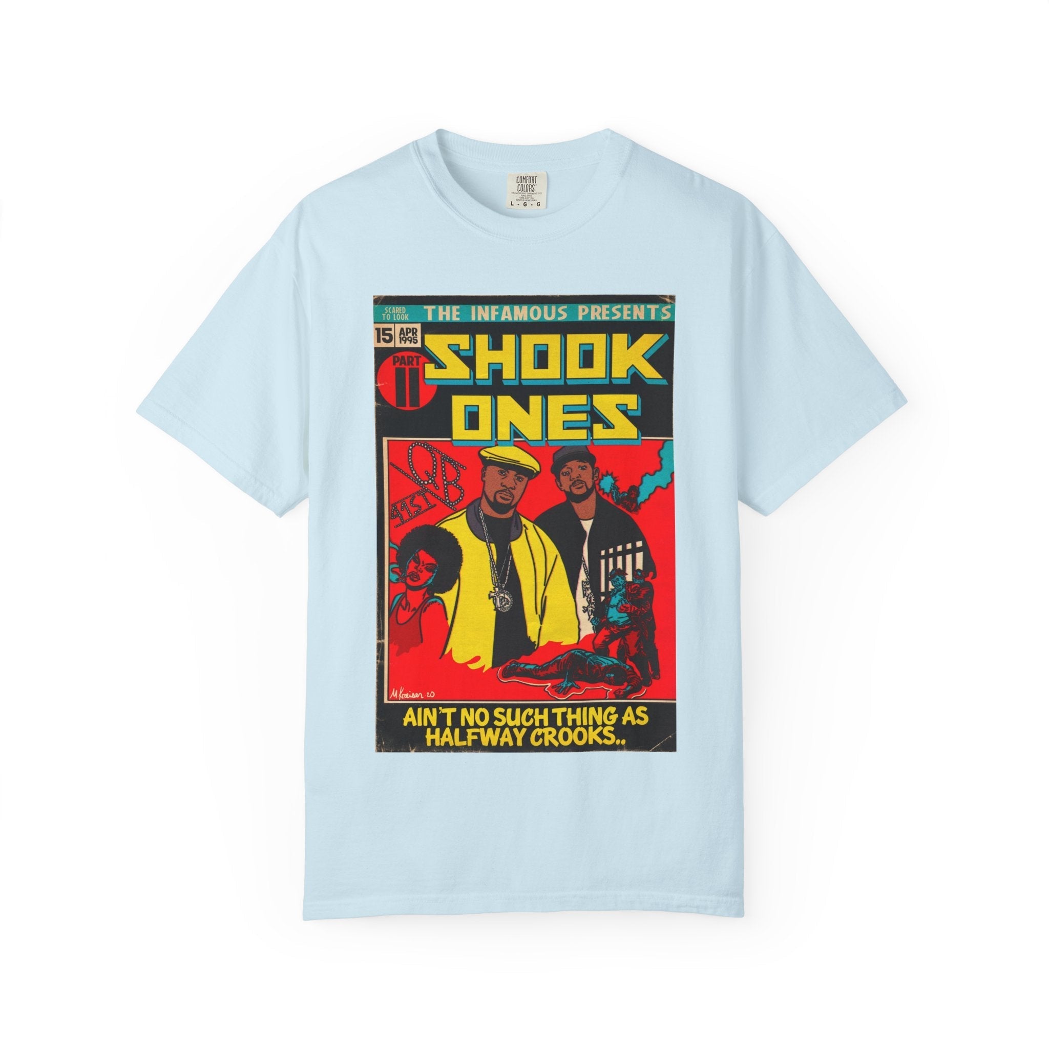 Shook Ones - Unisex Comfort Colors T-shirt Hoodie, Sweatshirt | CiraTrend.com (Image 4)