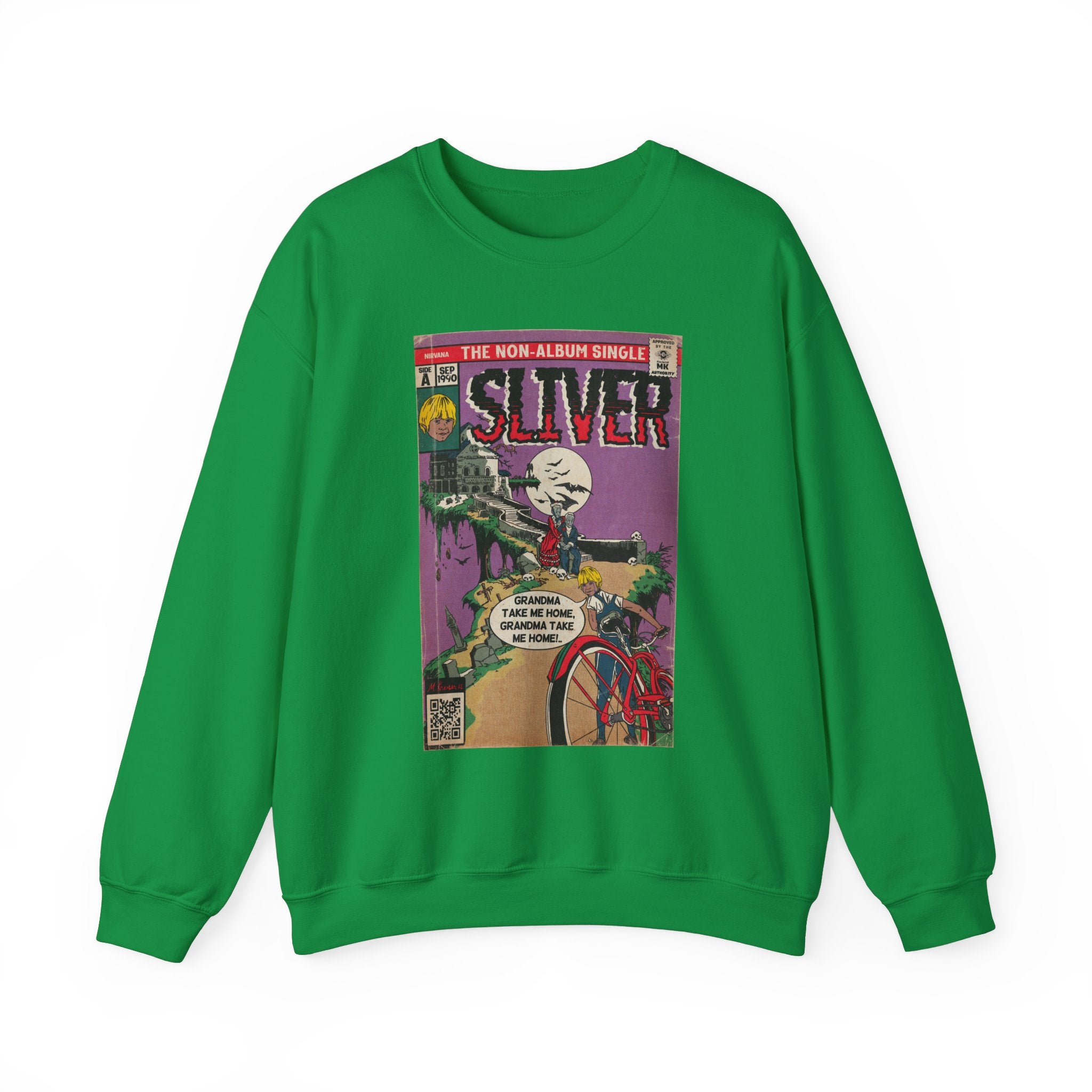 Sliver - Unisex Heavy BlendÃ¢â€žÂ¢ Crewneck Sweatshirt T-Shirts, Hoodie | CiraTrend.com (Image 4)