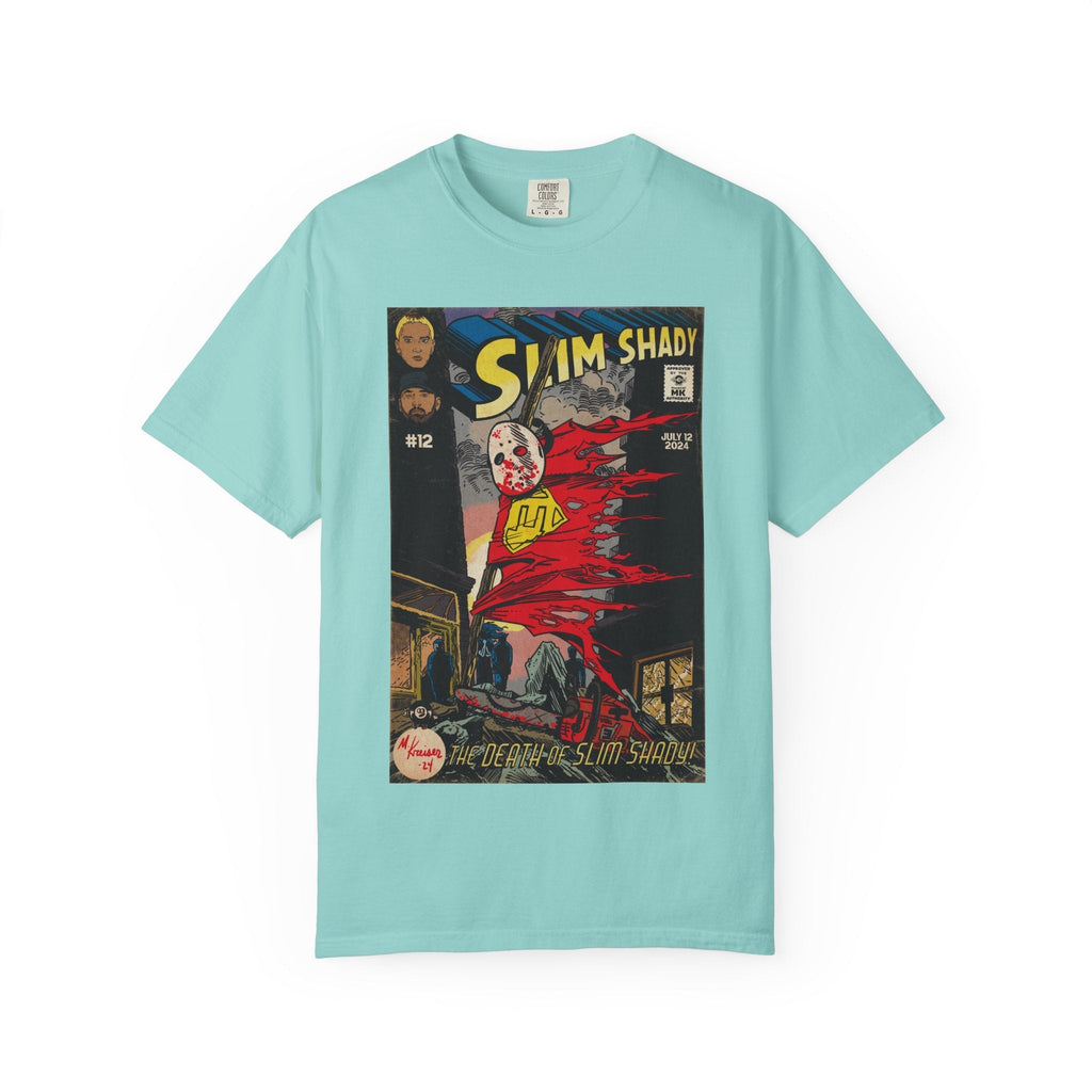 Death of Slim Shady - Unisex Comfort Colors T-shirt Hoodie, Sweatshirt | CiraTrend.com (Image 3)