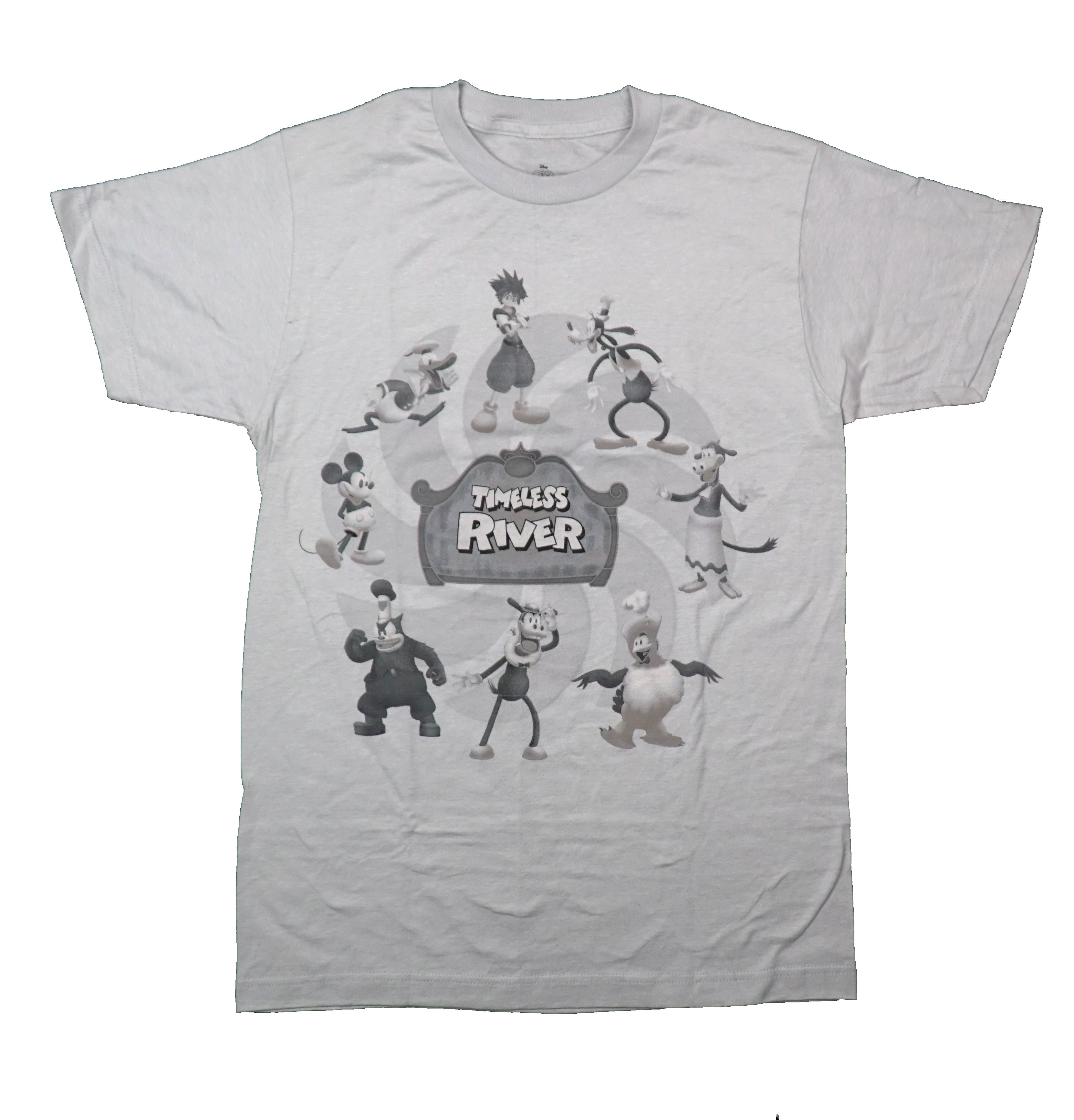 Kingdom Hearts Mens T-Shirt - Cast Around Timeless River Hoodie, Sweatshirt | CiraTrend.com