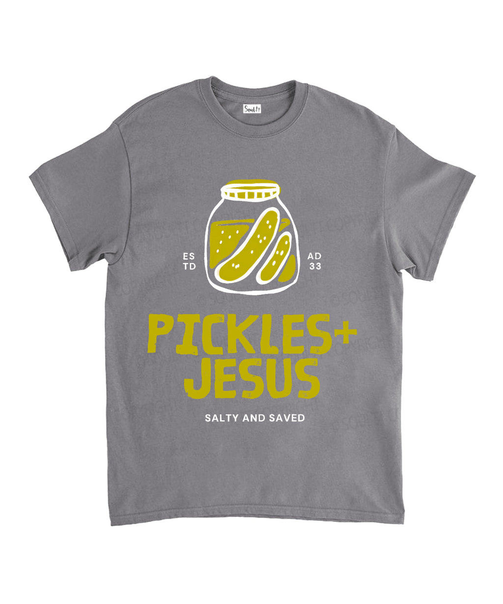 Salty And Saved Unisex Cotton Christian T-Shirt Hoodie, Sweatshirt | CiraTrend.com (Image 4)