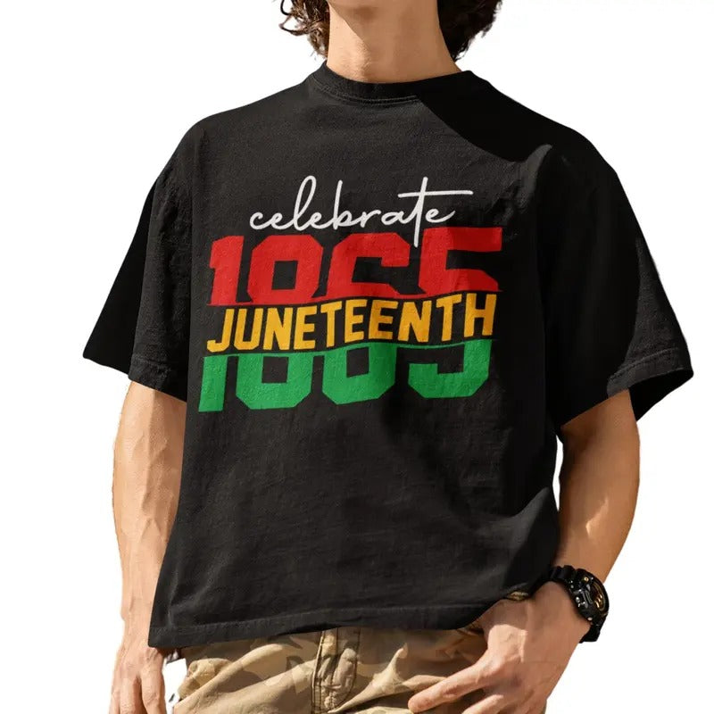 1865 Juneteenth Celebrate African American Freedom Day T-Shirt Hoodie, Sweatshirt | CiraTrend.com
