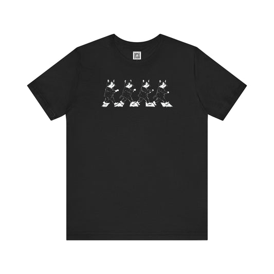 Playful Cat Graphic Tee Style021