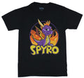 Spyro The Dragon Mens T-Shirt - Classic Spyro Fire Image Hoodie, Sweatshirt | CiraTrend.com
