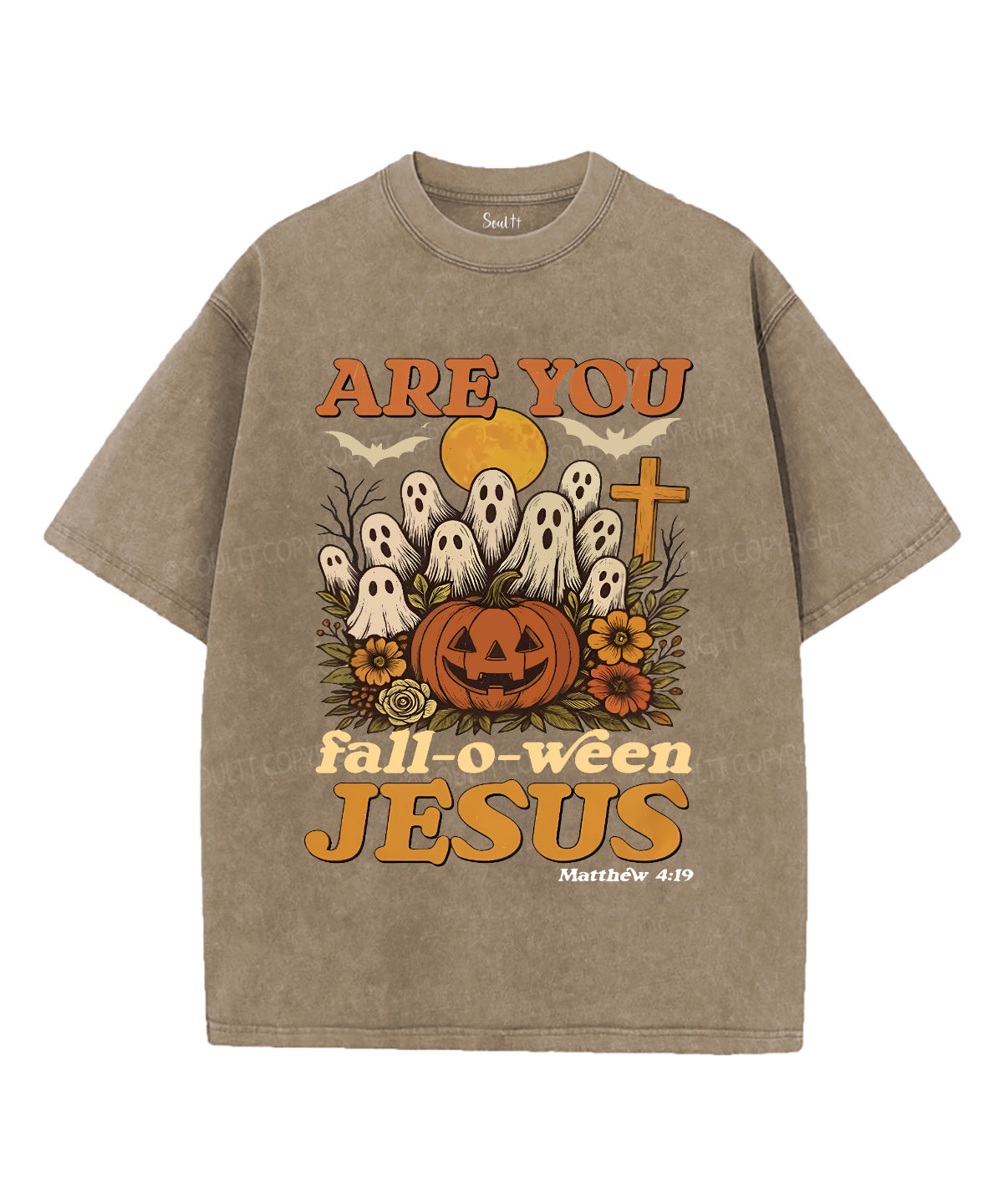 Halloween Unisex Washed Christian T-shirt Style001 Hoodie, Sweatshirt | CiraTrend.com (Image 2)