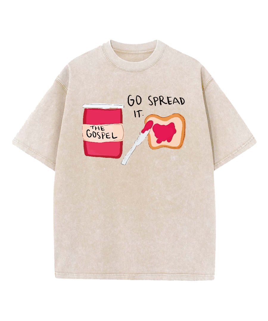 Go Spread Washed Christian Style001 T-Shirts, Hoodie, Sweatshirt