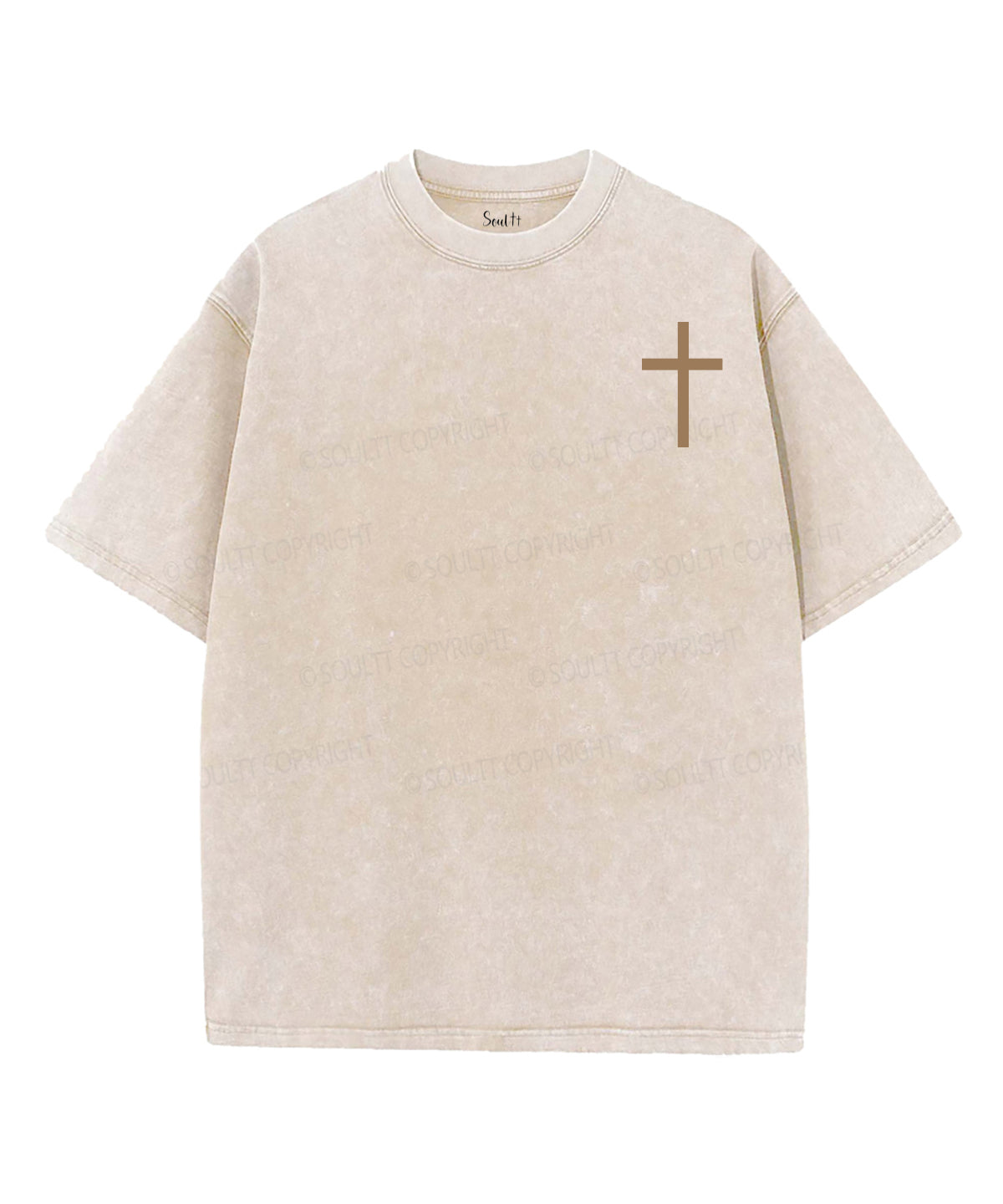 HEART SET HEAVEN Double Sided Washed Christian T-Shirts, Hoodie, Sweatshirt