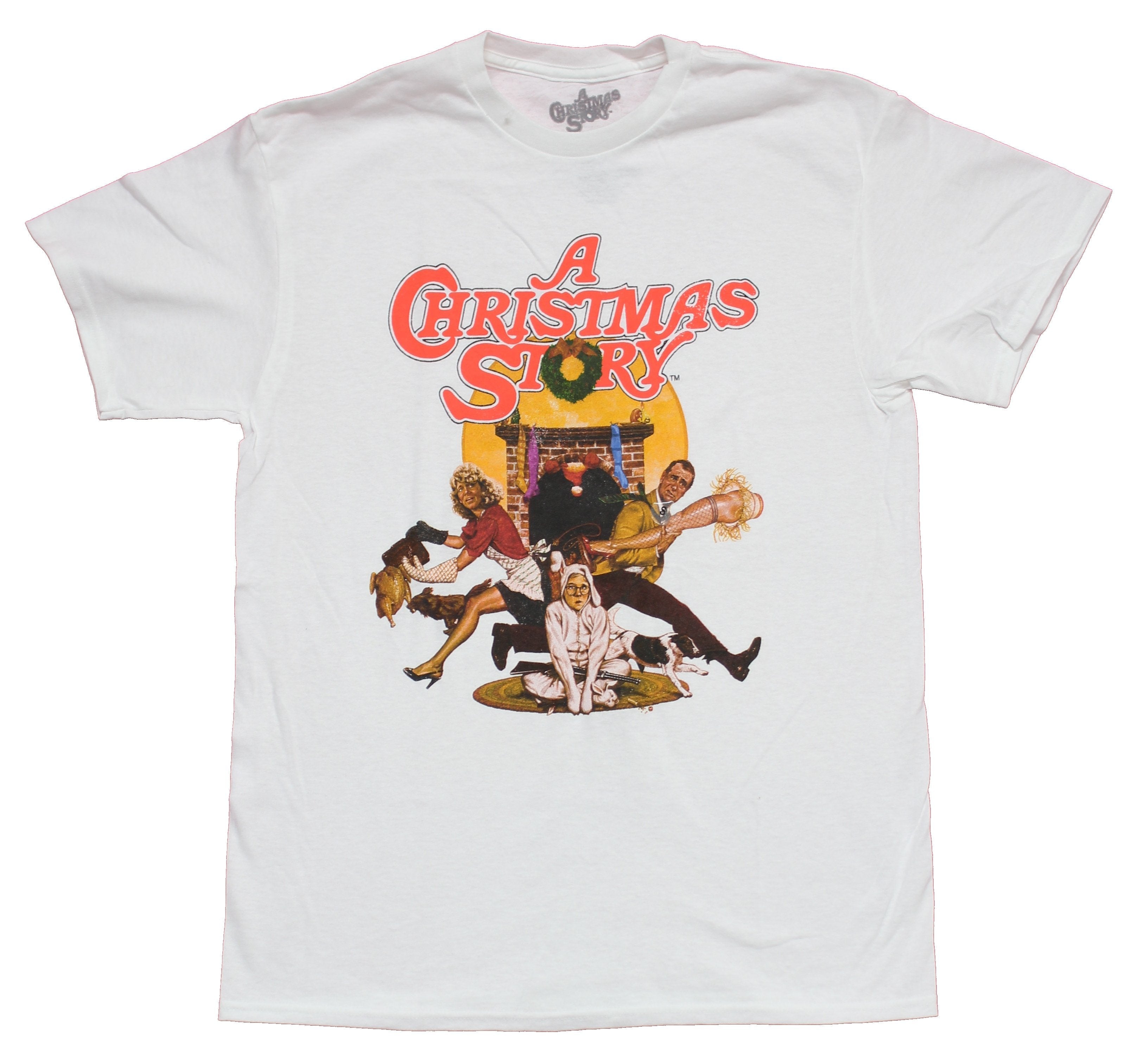 A Christmas Story  Mens T-Shirt - Classic group Poster Image Hoodie, Sweatshirt | CiraTrend.com