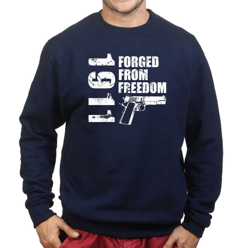 1911 Forged From Freedom Mens Sweatshirt