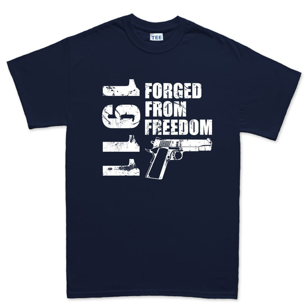1911 Forged From Freedom Mens T-shirt Style001