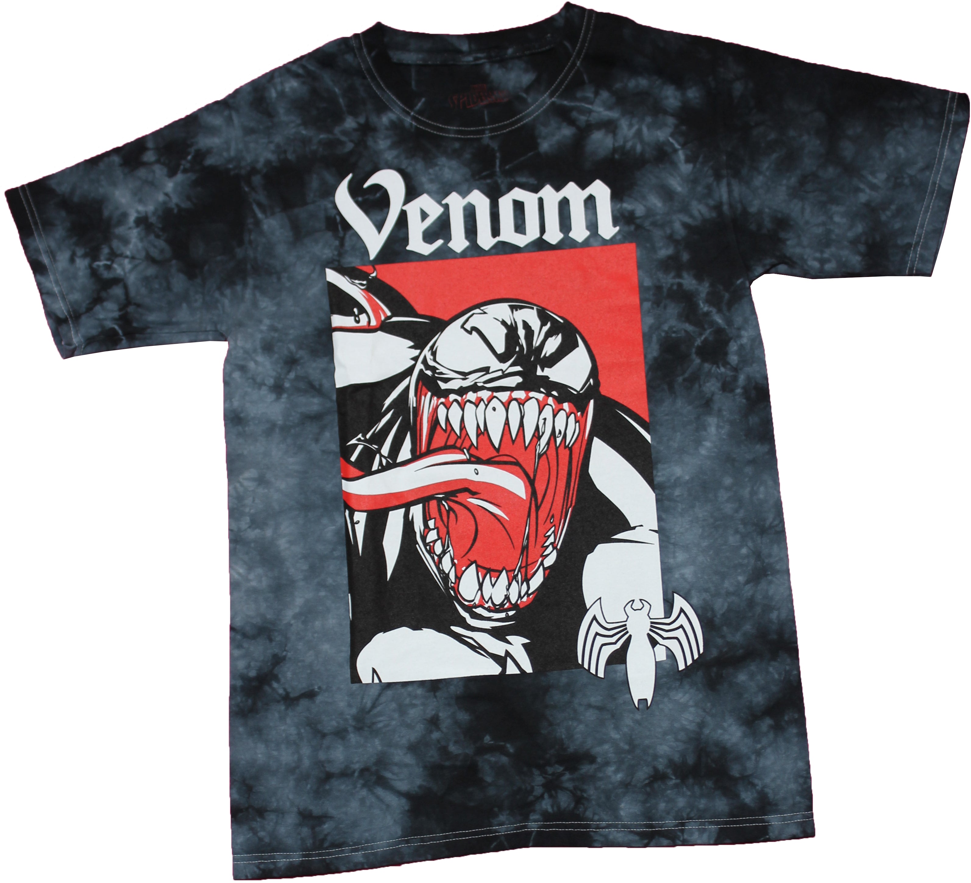 Venom Mens T-Shirt - Giant open mouth screaming face  Tie Dye Hoodie, Sweatshirt | CiraTrend.com