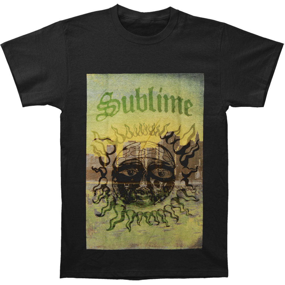 Cityscape Sun Slim Fit T-shirt Hoodie, Sweatshirt | CiraTrend.com (Image 1)