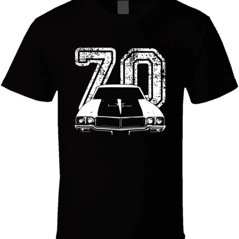 1970 Skylark Gsx Front End Silhouette Retro Muscle Car Enthusiast T Shirt Hoodie, Sweatshirt | CiraTrend.com