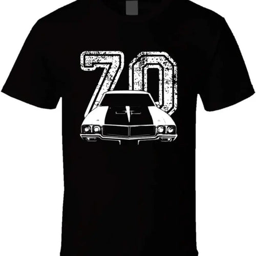 1970 Skylark Gsx Front End Silhouette Retro Muscle Car Enthusiast T Shirt Hoodie, Sweatshirt | CiraTrend.com