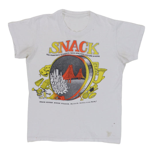 1975 Bill Graham Snack Charity Concert Shirt Style001