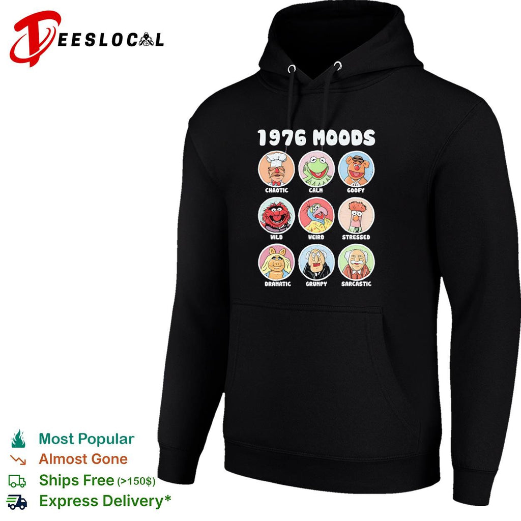1976 Moods muppets characters shirt