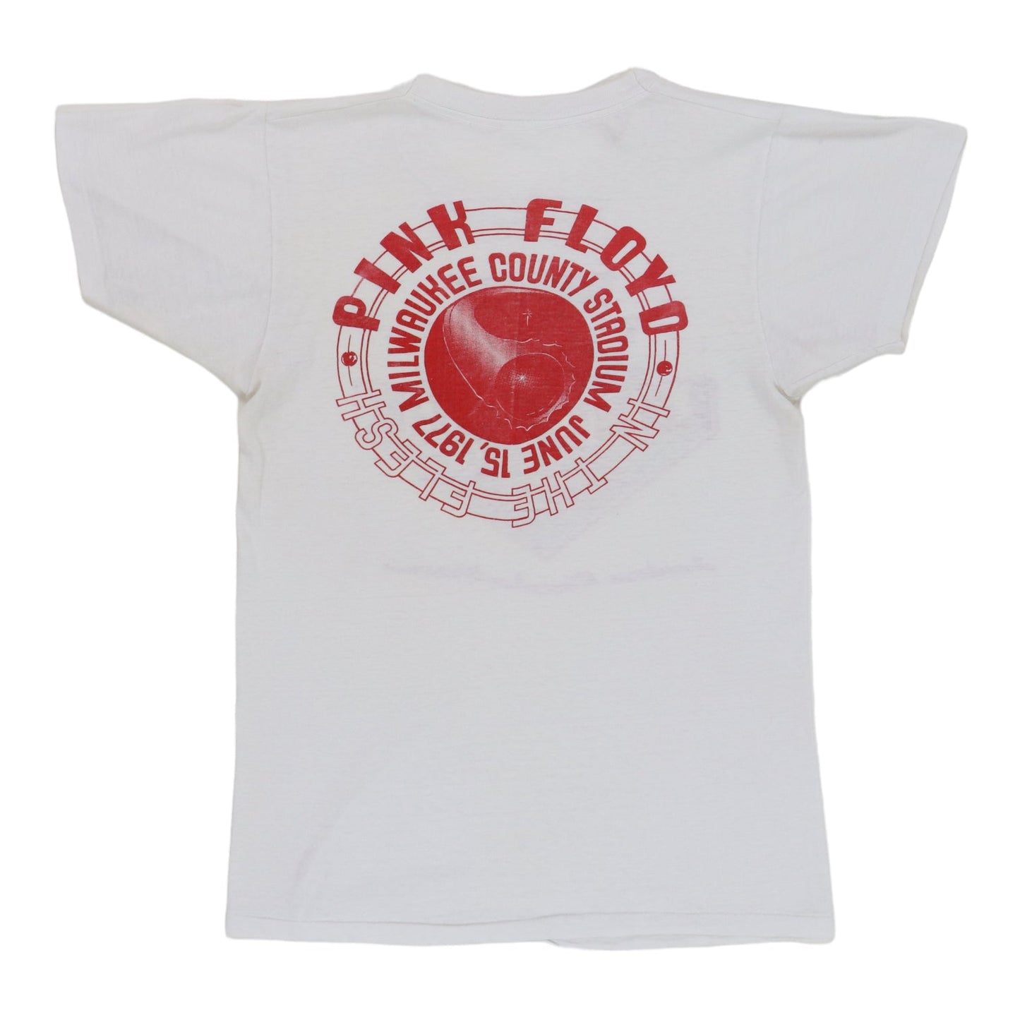 1977 Pink Floyd Milwaukee Concert Crew Shirt