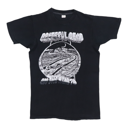 1978 Grateful Dead On The Road Tour Shirt Style001