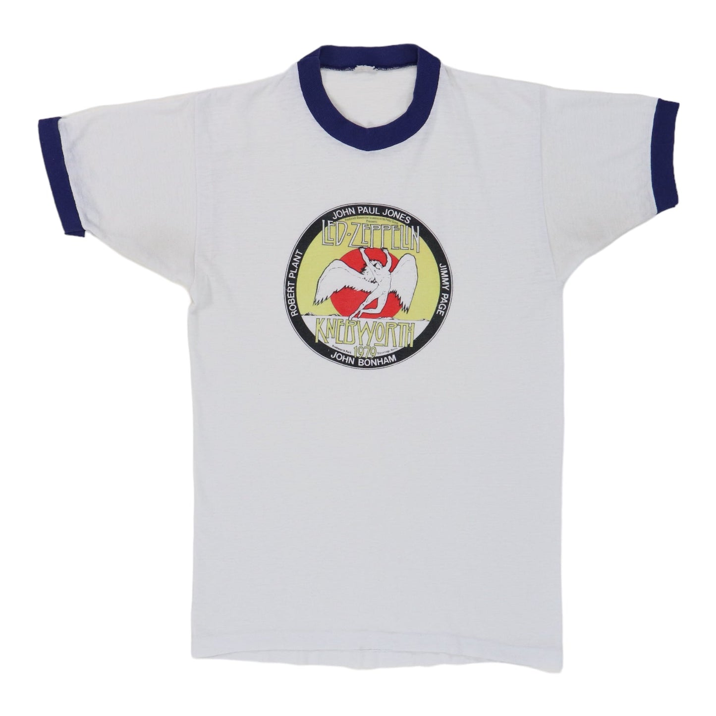 1979 Led Zeppelin Knebworth Concert Shirt Style001