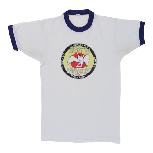 1979 Led Zeppelin Knebworth Concert Shirt Style001