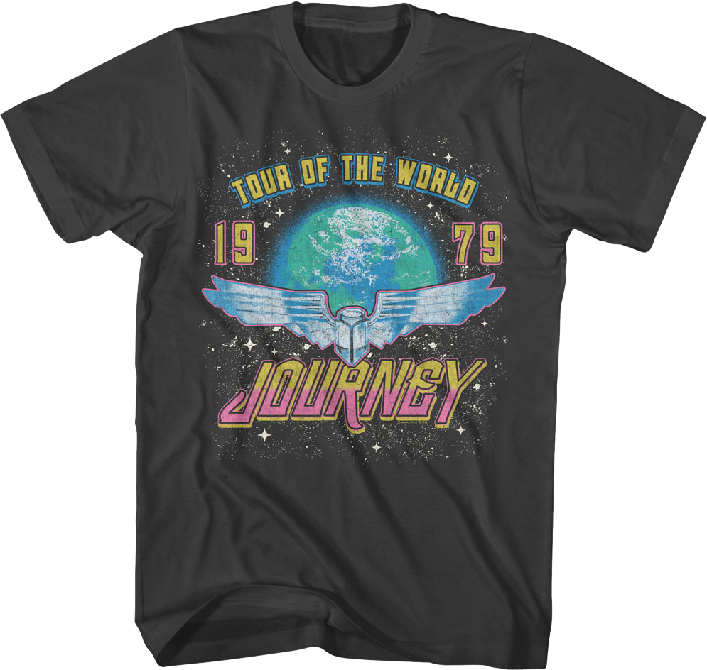 1979 Tour Of The World Journey T-Shirt Hoodie, Sweatshirt | CiraTrend.com (Image 1)