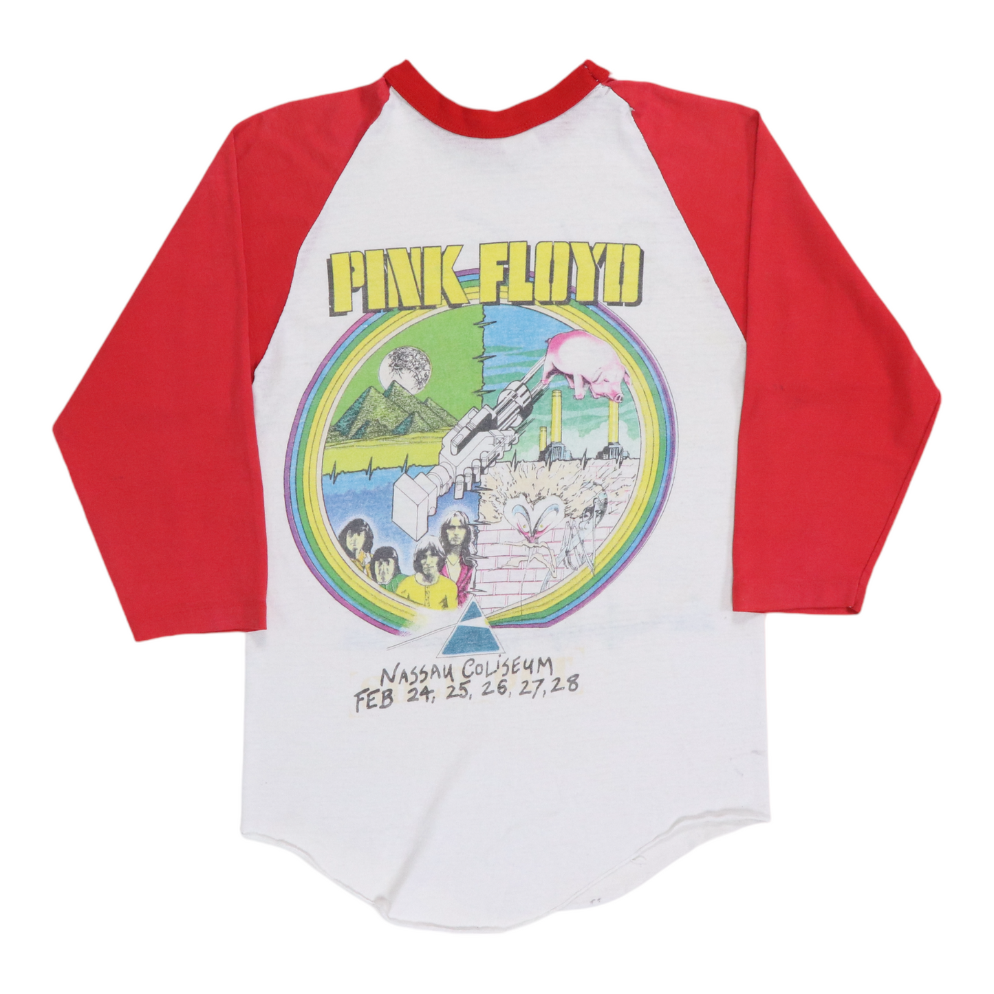 1980 Pink Floyd The Wall Concert Tour Jersey Shirt Style001