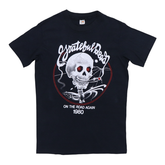 1980 Grateful Dead On The Road Again Tour Shirt Style002
