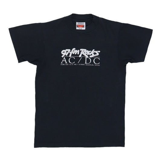 1982 ACDC Houston Texas Concert Shirt Style001