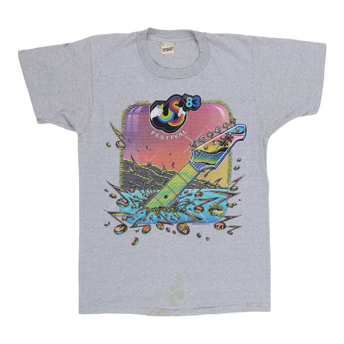 1983 Us Festival Concert Shirt Style008