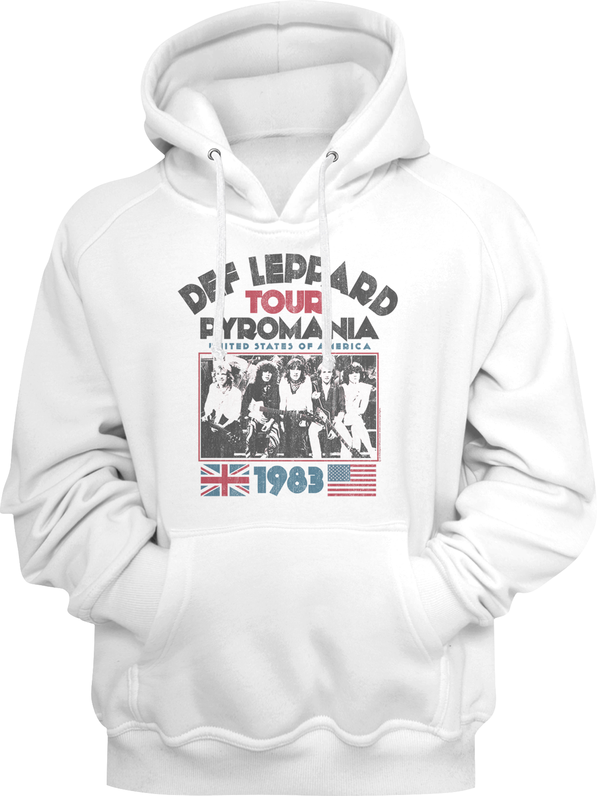 1983 Pyromania Tour Def Leppard Hoodie T-Shirts, Sweatshirt | CiraTrend.com