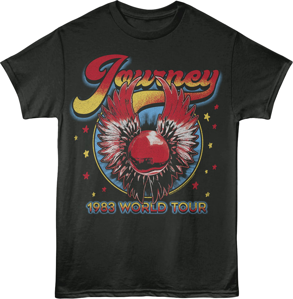 1983 World Tour Journey T-Shirt Hoodie, Sweatshirt | CiraTrend.com (Image 1)