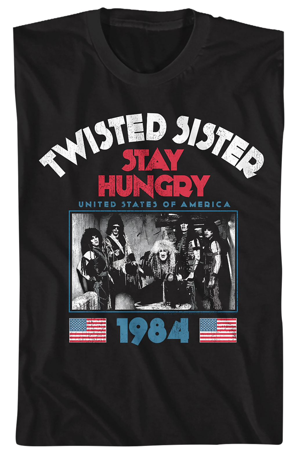 1984 Stay Hungry Tour Twisted Sister T-Shirt Hoodie, Sweatshirt | CiraTrend.com (Image 2)
