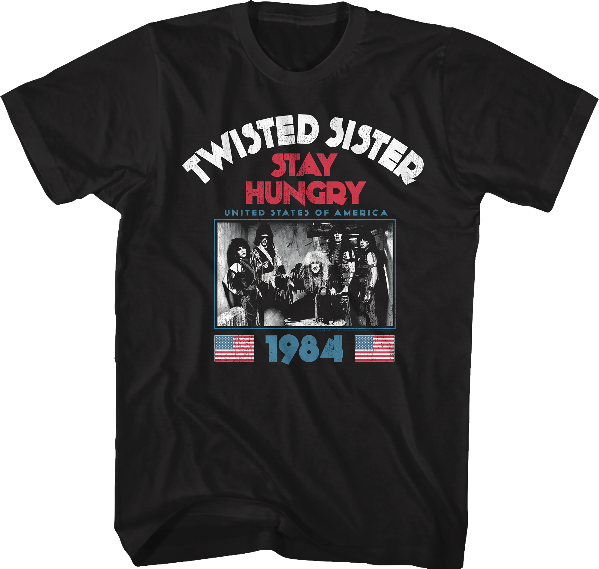 1984 Stay Hungry Tour Twisted Sister T-Shirt Hoodie, Sweatshirt | CiraTrend.com (Image 1)