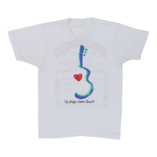 1986 Bridge School Benefit Concert Shirt Style001