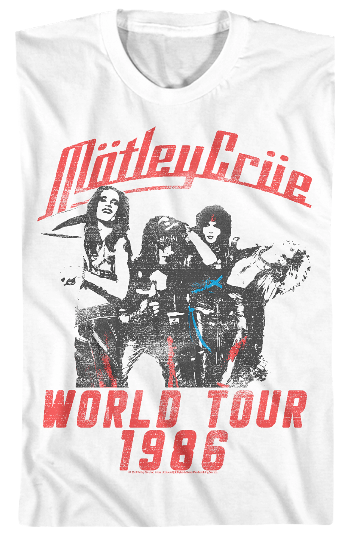 1986 World Tour Motley Crue T-Shirts, Hoodie, Sweatshirt