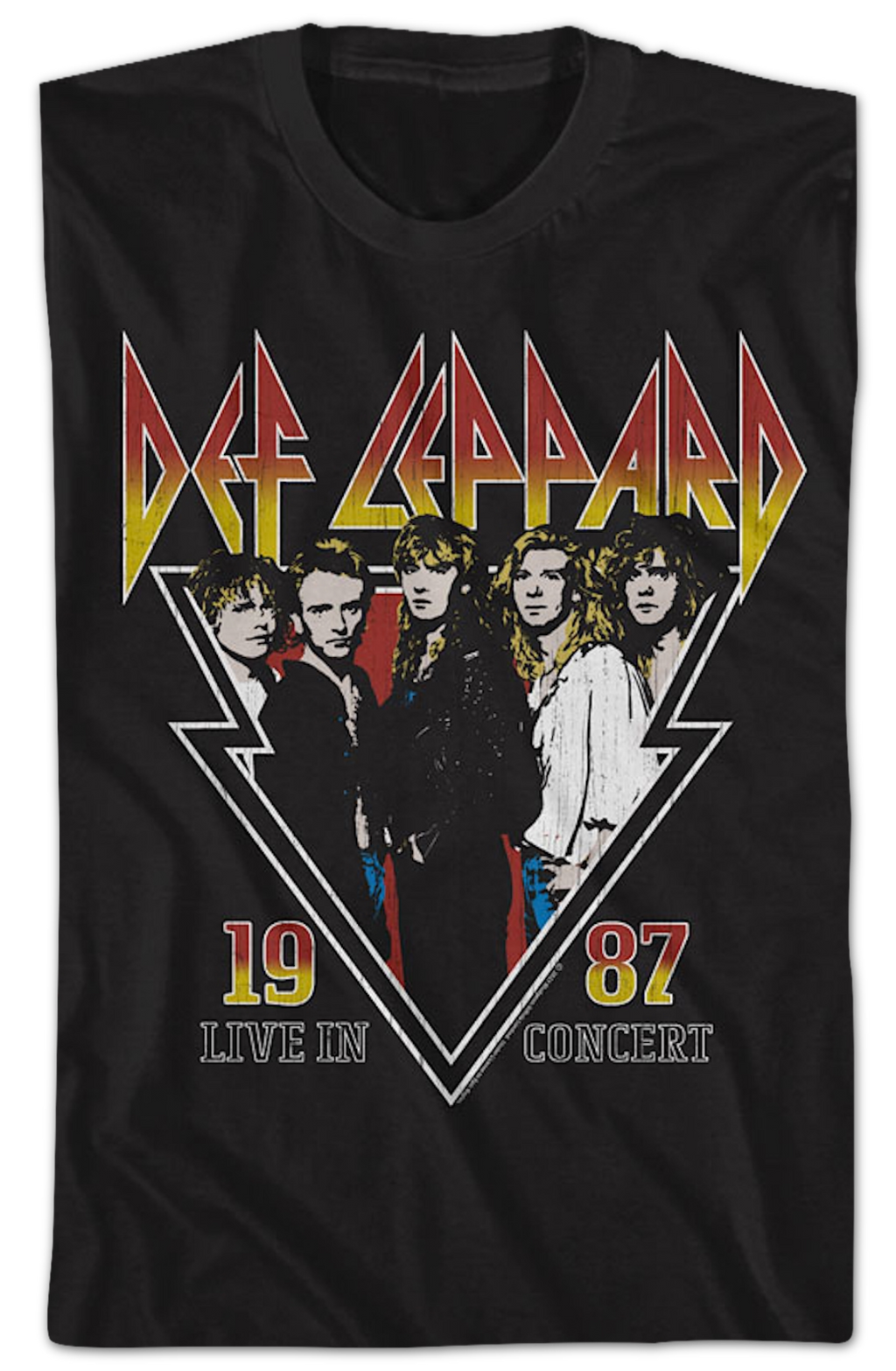 1987 Concert Def Leppard T-Shirts, Hoodie, Sweatshirt