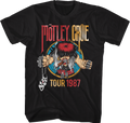 1987 Tour Motley Crue T-Shirt Hoodie, Sweatshirt | CiraTrend.com (Image 1)