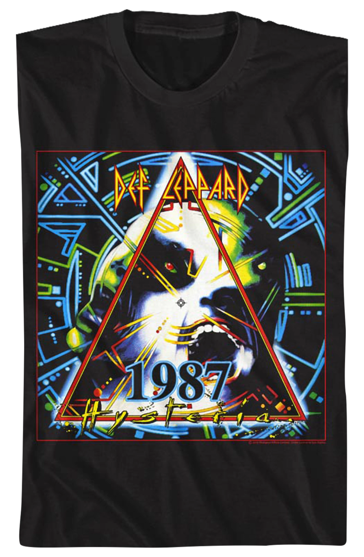 1987 World Tour Def Leppard T-Shirt Hoodie, Sweatshirt | CiraTrend.com (Image 2)