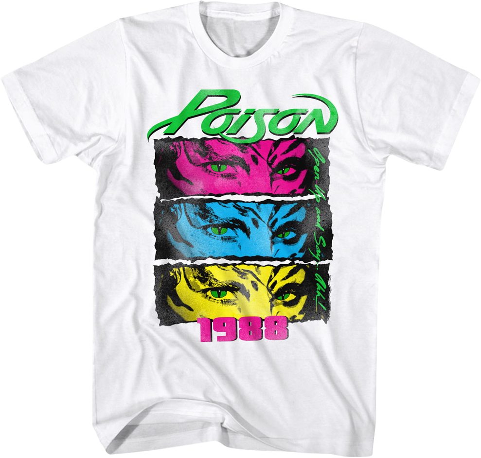 1988 Poison T-Shirt Hoodie, Sweatshirt | CiraTrend.com (Image 1)