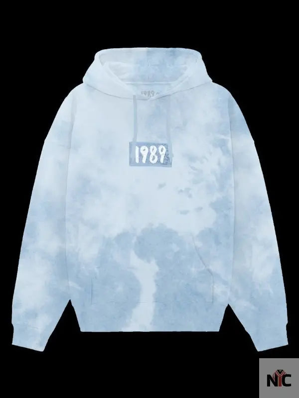 1989 Blue Tie Dye Hoodie T-Shirts, Sweatshirt | CiraTrend.com