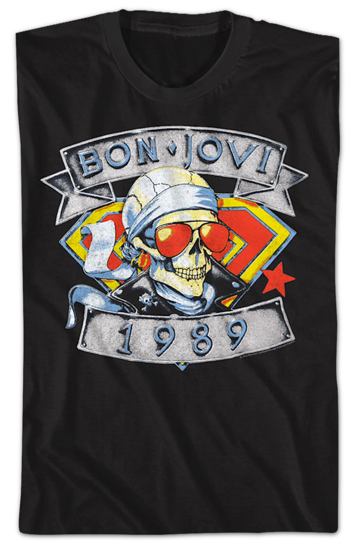 1989 Skull Bon Jovi T-Shirts, Hoodie, Sweatshirt