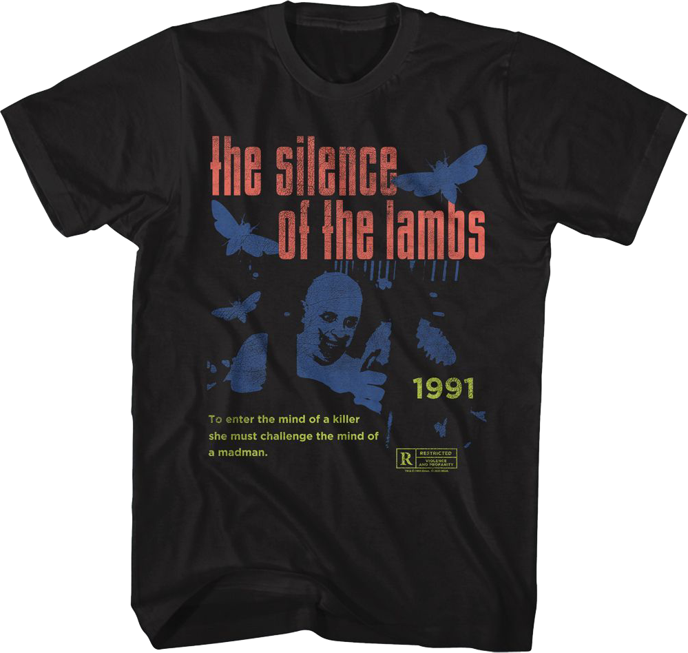 1991 Poster Silence Lambs T-Shirts, Hoodie, Sweatshirt