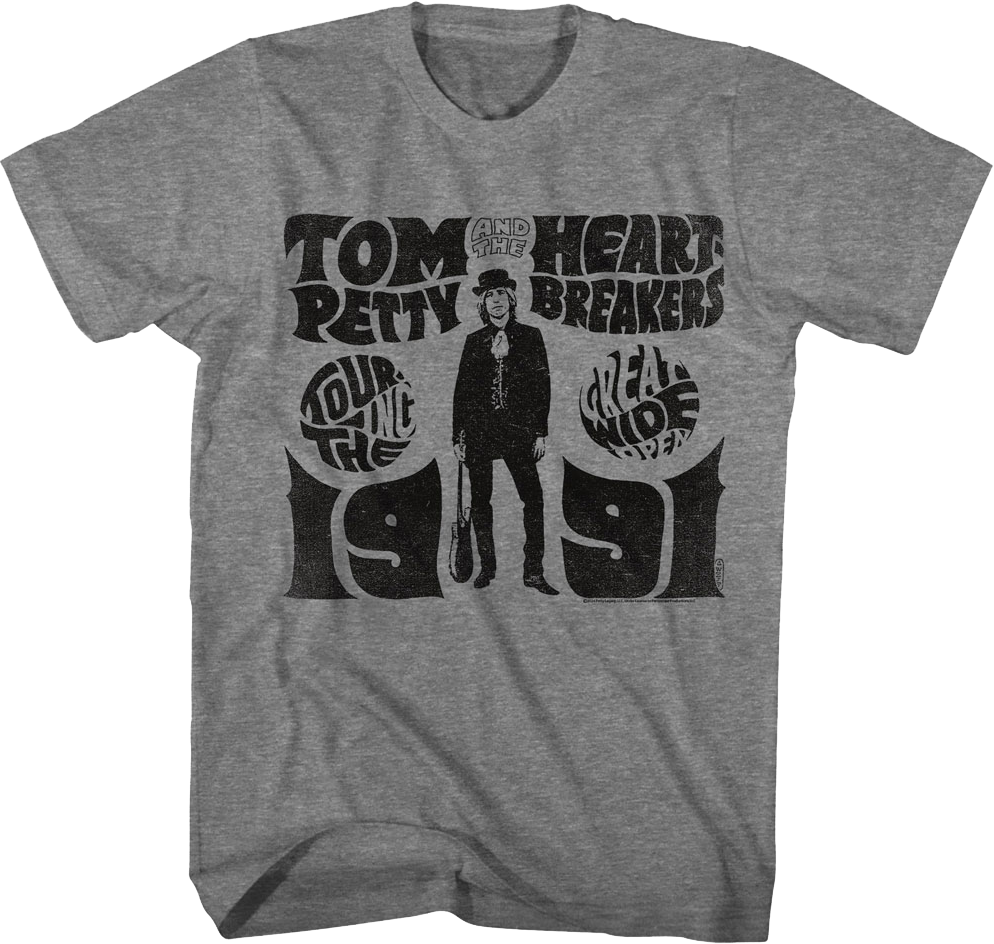 1991 Tour Tom Petty Heartbreakers T-Shirts, Hoodie, Sweatshirt