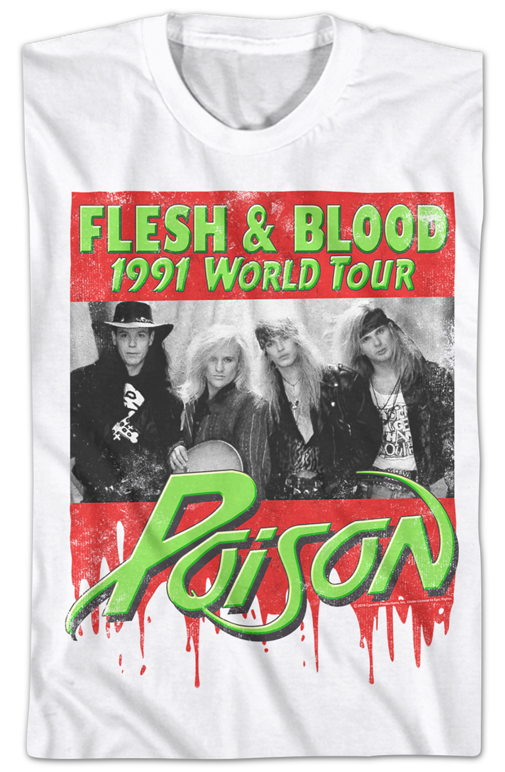 1991 World Tour Poison T-Shirts, Hoodie, Sweatshirt