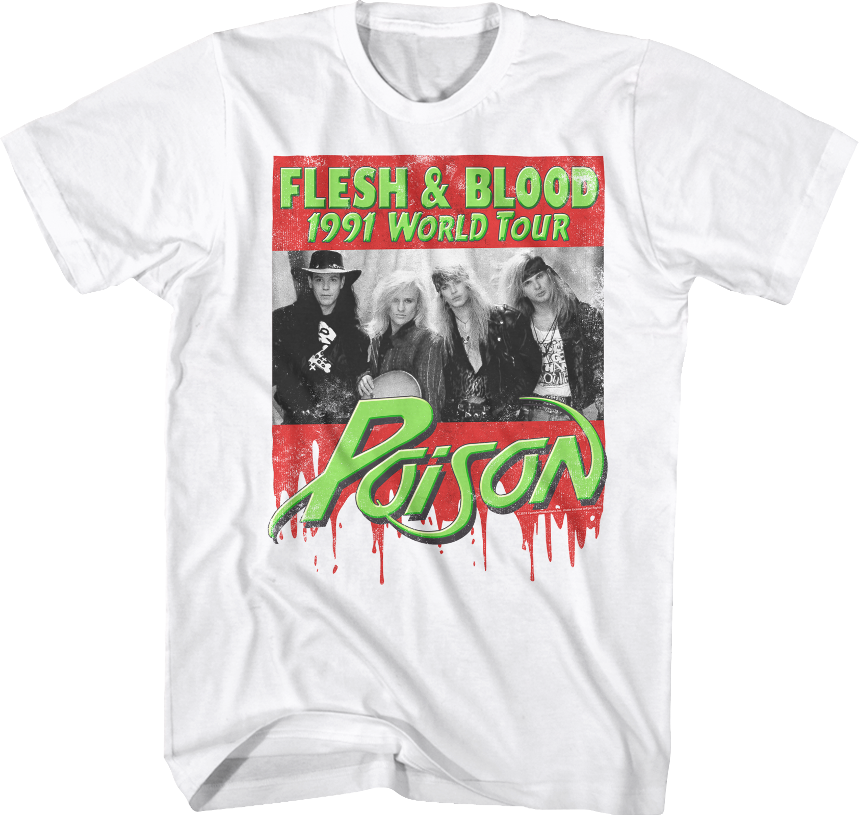 1991 World Tour Poison T-Shirts, Hoodie, Sweatshirt