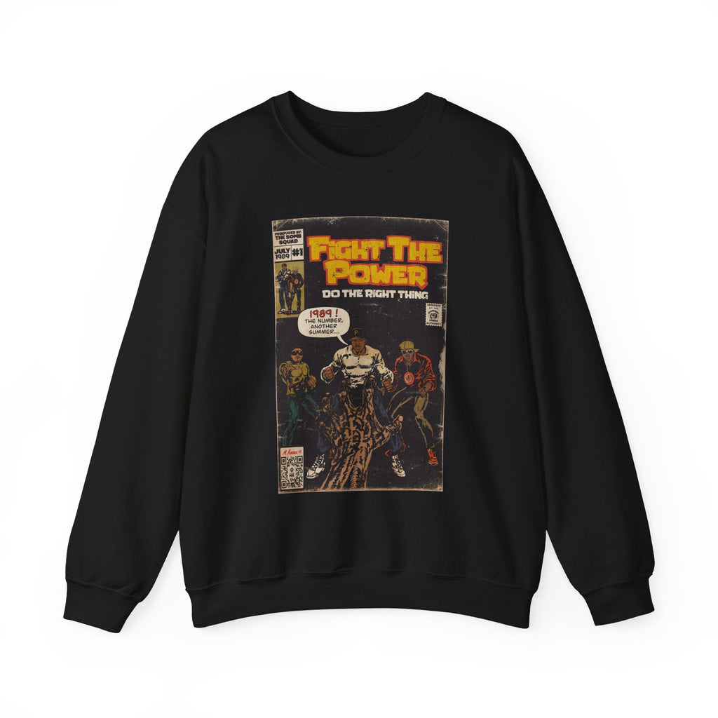 Fight The Power -  Unisex Heavy BlendÃ¢â€žÂ¢ Crewneck Sweatshirt T-Shirts, Hoodie | CiraTrend.com (Image 5)