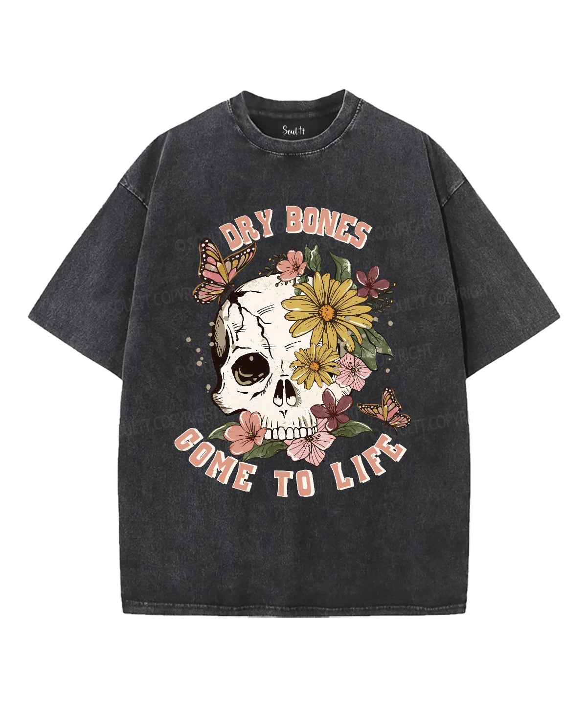 Dry Bones Come To Life Unisex Washed Christian T-shirt Style006 Hoodie, Sweatshirt | CiraTrend.com (Image 2)