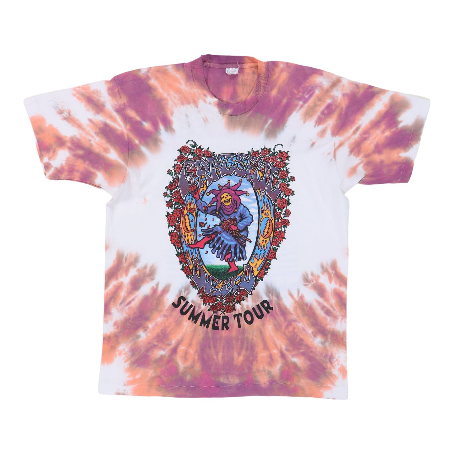 1995 Grateful Dead Summer Tour Tie Dye Shirt Style005
